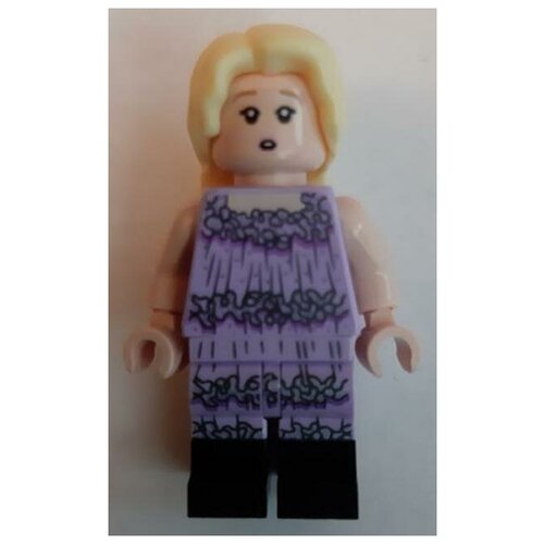 Минифигурка Лего Lego hp227 Luna Lovegood, Lavender Dress pyramida брелок harry potter luna lovegood chibi