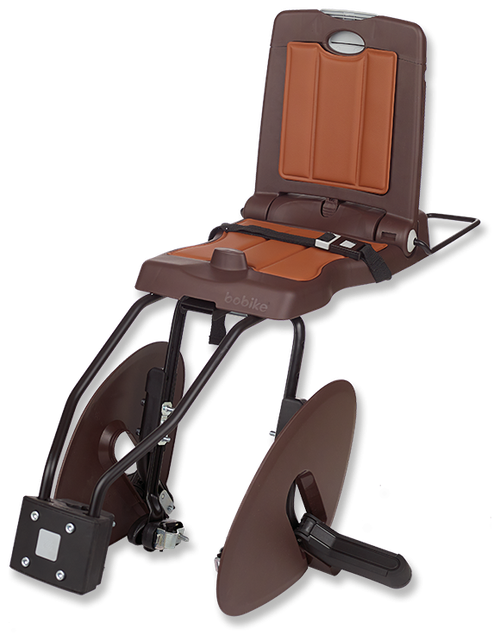 Заднее велокресло Bobike Classic Junior Plus, coffee brown