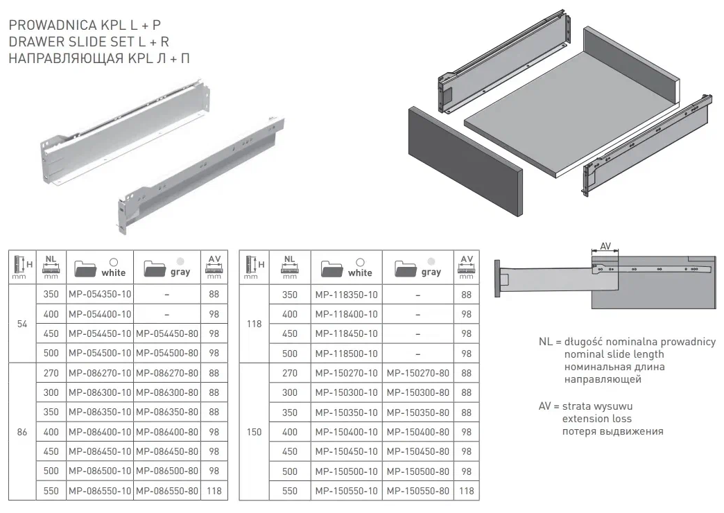 GTV Метабоксы белые 118x350 мм. MP-118350-10 - фотография № 2