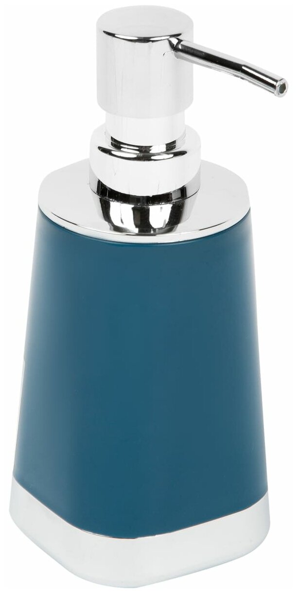 Дозатор для жидкого мыла Gloss цвет тёмно-синий