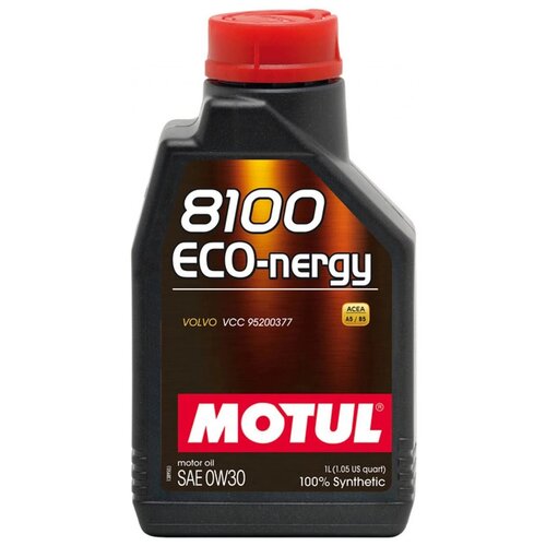 MOTUL Motul 0w30 8100 Eco-Nergy (1l)_масло Мотор.!Синасеа А5/В5 Аpi Sl/Cf Volvo, Land Rover, Honda