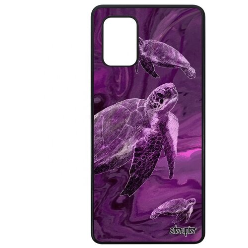 фото Защитный чехол на телефон // galaxy a71 // "черепаха" наземная гиганская, utaupia, розовый