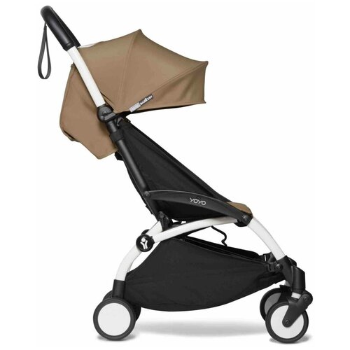 рама черная babyzen yoyo2 yoyo2 stroller frame white Babyzen YOYO2 Коляска оригинальная 6M+ Toffee, Белая рама