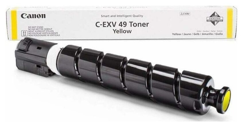 Тонер-картридж Canon C-EXV49 (8527B002) жел. для iR-ADV C33xx - фотография № 10