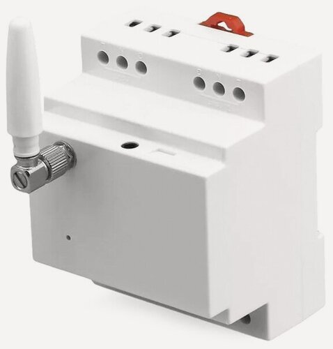 Изображение товара GSM термометр с контроллером управления Страж GSM-Din-rail, gsm датчик температуры, gsm датчик температуры simpal t2
