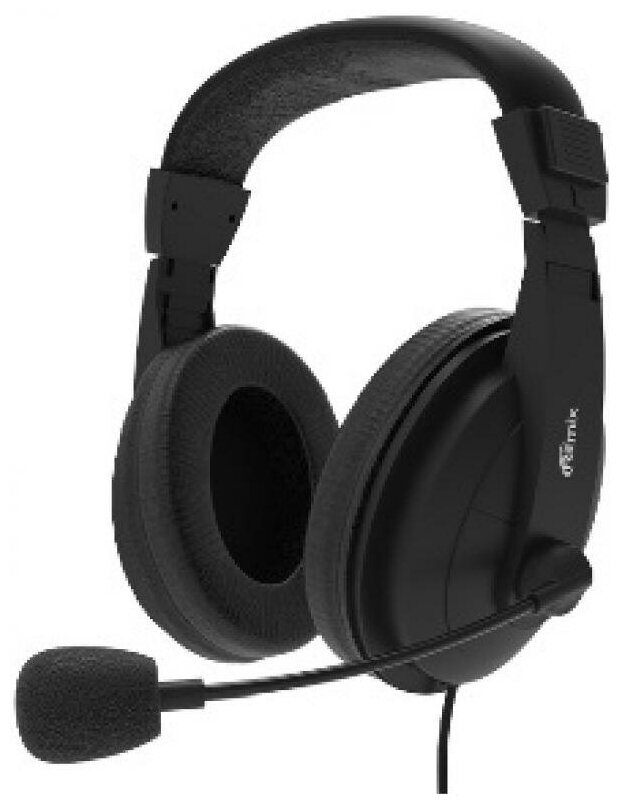 Наушники RITMIX RH-540M black