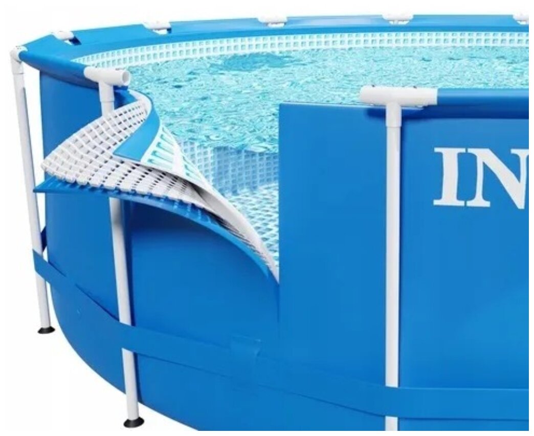 Каркасный бассейн Intex Metal Frame Pool 305x76 см 28200 - фотография № 6