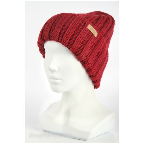 фото Шапка бини ferz, размер uni, красный