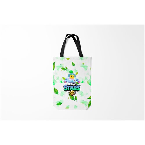 фото Сумка-шоппер / 31х42 см / геймерам / brawl stars sprout burnettie