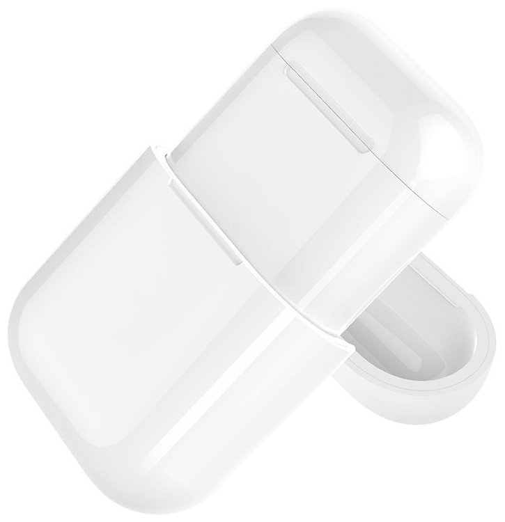 Чехол c беспроводной зарядкой HOCO для AirPods (White) - фото №11