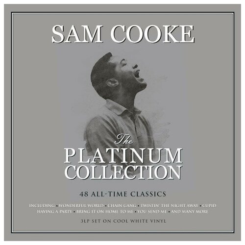 COOKE, SAM - THE PLATINUM COLLECTION (White Vinyl) cooke sam the wonderful world of sam cooke lp 180 gram pressing vinyl 2 bonus tracks