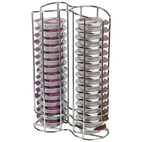 Держатель для капсул LeCafeier CH1316/chrome Taschhorn Tassimo, 32 кап хром