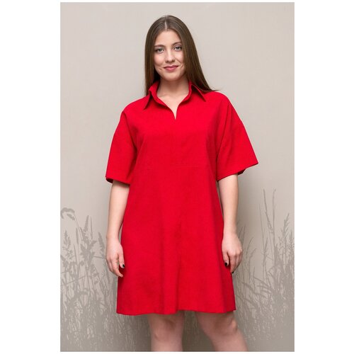 Платье Mila Bezgerts, размер 46, красный