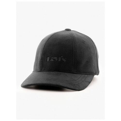 фото Бейсболка levi's modern vintage flexfit cap - micro polar fleece размер os, black