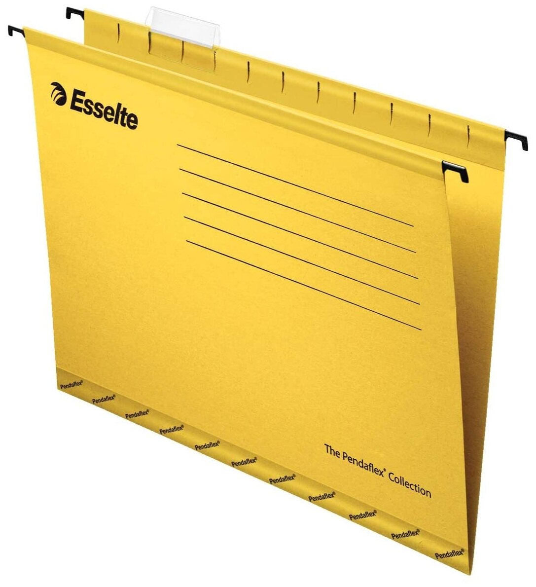 Esselte Папка подвесная Pendaflex plus foolscap В4 , картон, 25 шт, желтый