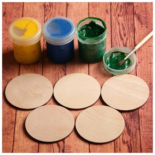 Набор заготовок для творчества Круг 5 шт 2шт 447₽
