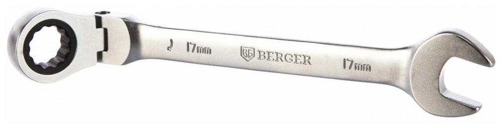 Комбинированный трещоточный ключ Berger BG - фото №7