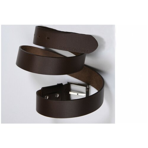 фото Ремень club of comfort, натуральная кожа, для мужчин, размер 120, коричневый