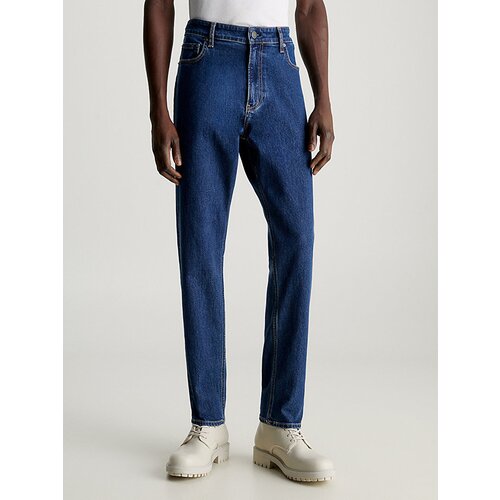 Джинсы CALVIN KLEIN, размер 30/32, синий джинсы классика calvin klein размер 32 30 синий