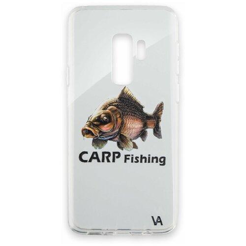 фото Чехол силиконовый veduta samsung galaxy s9+ carp fishing
