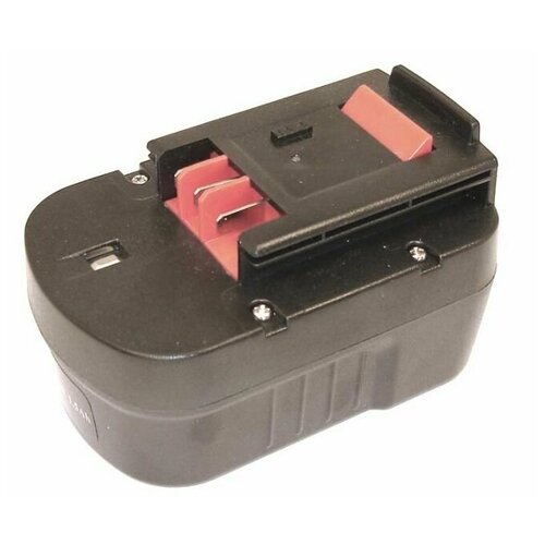 Аккумулятор Amperin для Black & Decker (p/n: A14, A1714, 499936-34, A14F, HPB14), 1.5Ah 14.4V Ni-Cd аккумуляторная батарея для black decker a14 a1714 499936 34 a14f hpb14 ni cd