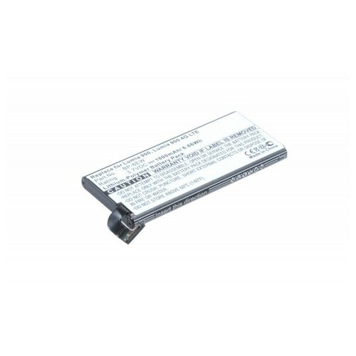 Аккумулятор для телефона Nokia Lumia 900 (BP-6EW) 1800mAh клип кейс смартфона nokia lumia 900 cc 1037