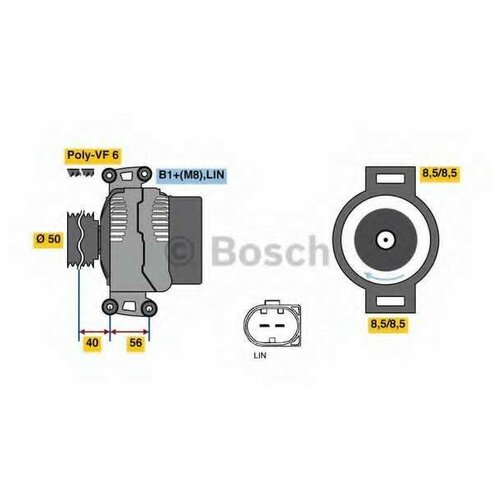Bosch BOSCH Генератор BOSCH 0986049010