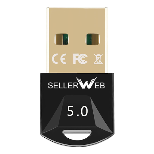 Bluetooth адаптер Sellerweb MX-51, черный адаптер bluetooth 5 3 realtek для пк ноутбука компьютера windows linux радиус до 150 метров sellerweb rtl 809