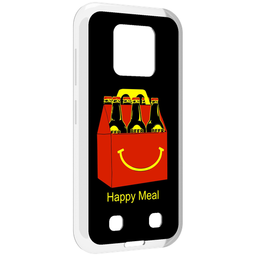 Чехол MyPads Happy Meal для Oukitel WP18 задняя-панель-накладка-бампер чехол mypads snoop dogg tha last meal для oukitel wp18 задняя панель накладка бампер