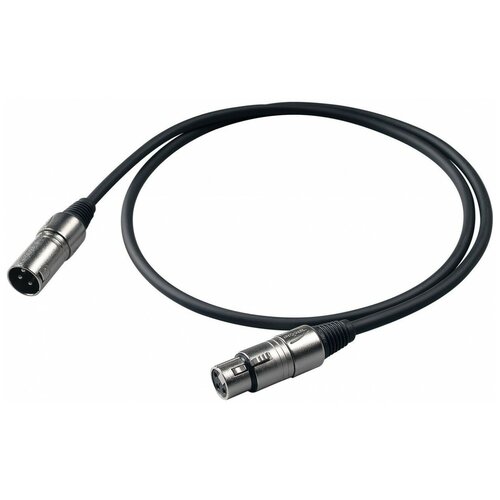 Кабель XLR - XLR Proel BULK250LU05 0.5m