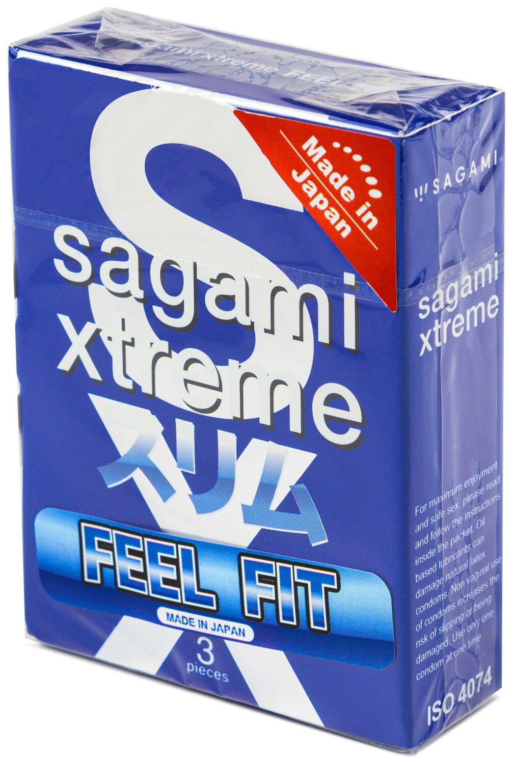 Презервативы латексные Sagami Xtreme Feel Fit 3'S