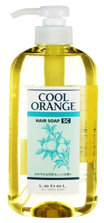 Шампунь для волос и кожи головы Cool Orange Hair Soap Super Cool 600 мл