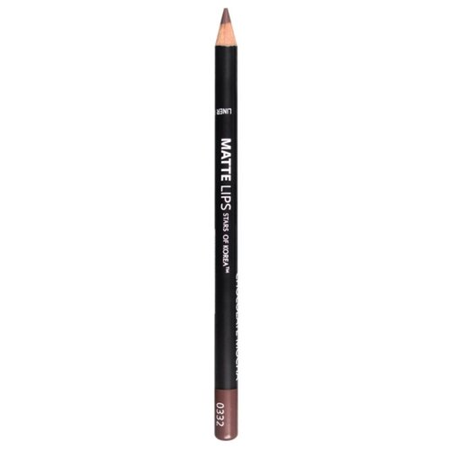 Art Soffio карандаш для губ Matte Lips 820L, 0332 Chocolate Mocha