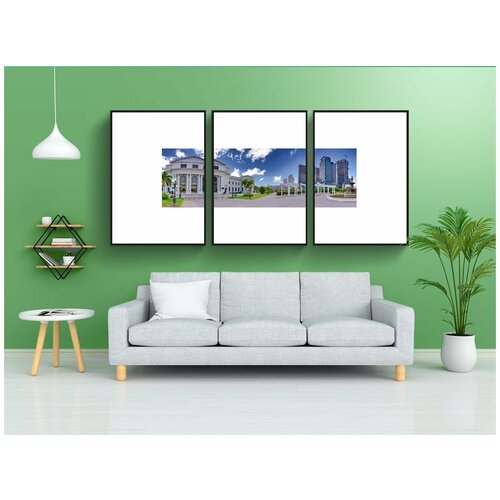 фото Набор модулных постеров для интерьера "дом, история, стиль" 60x90 см. в тубусе, без рамки lotsprints