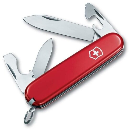 Victorinox. Нож перочинный Recruit, 10 функций, 84 мм, красный