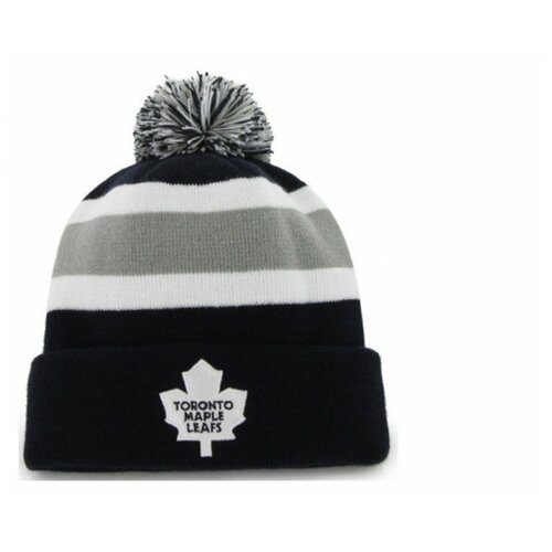 фото Шапка 47brand breakaway cuff knit toronto maple leafs(темно- синий)