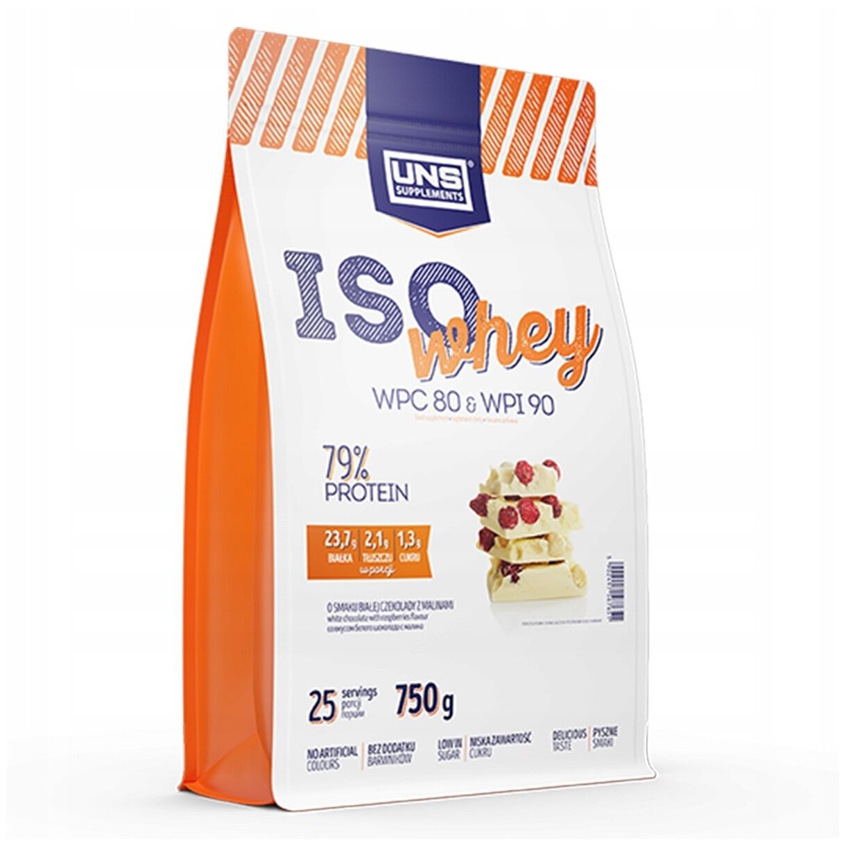 ISO Whey Protein UNS 750 gr, 25 порции(й), фисташковое мороженое