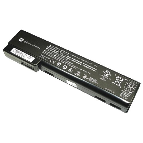 Аккумуляторная батарея для ноутбука HP Compaq 6560b (HSTNN-LB2G) 10.8V 55Wh черная вентилятор кулер для ноутбука hp probook 6560b 6565b 8560p