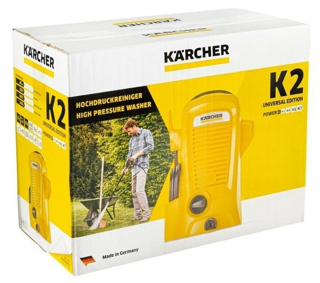 Мойка высокого давления Karcher K 2 Universal Edition, 110 бар, 1.673-000.0 (замена K2 Basic 1.673-159.0) - фотография № 9