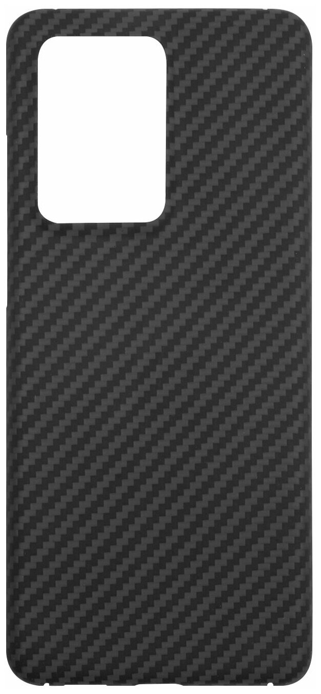 Карбоновый чехол для Samsung Galaxy S20 Ultra, Barn&Hollis, карбон, матовый, серый