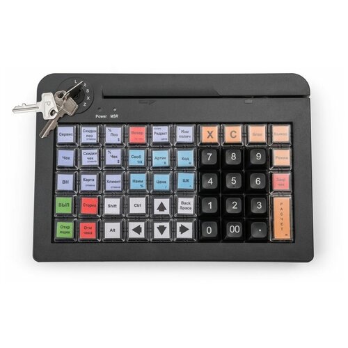 POS клавиатура АТОЛ KB-50-U rev2 черная 10015₽