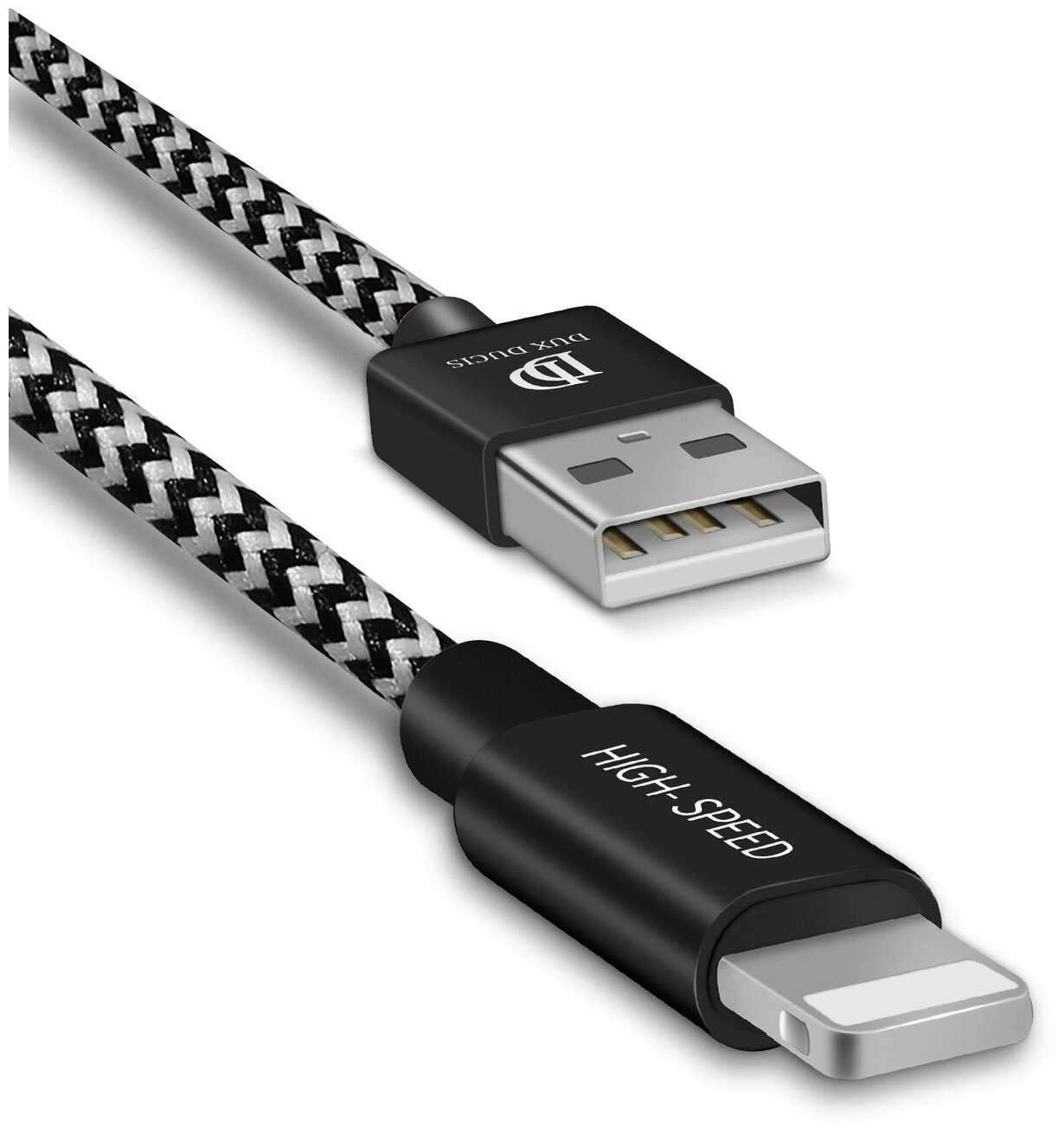 USB Кабель Dux Ducis Lightning, K-ONE series, 100 см, черный