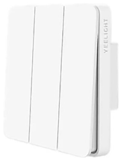 Настенный выключатель Xiaomi Yeelight Smart Flex Switch тройной (YLKG14YL) (white)