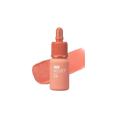 Купить Помада для губ PERIPERA INK AIRY VELVET жидкая тон 25 zazzy peach, розовый
