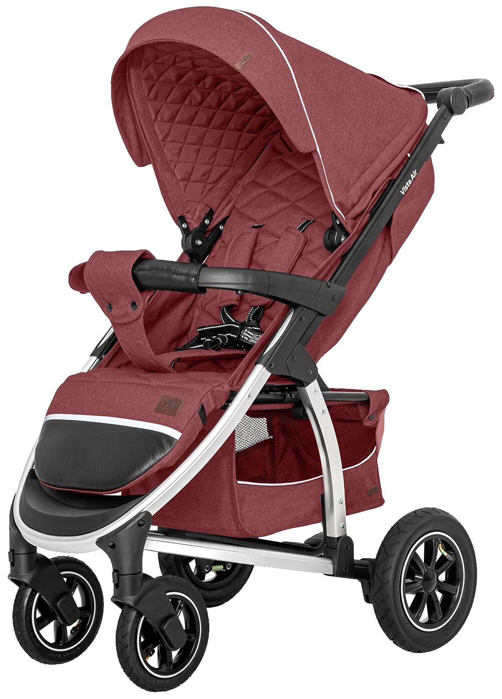 Прогулочная коляска CARRELLO Vista Air CRL-5511, ruby red