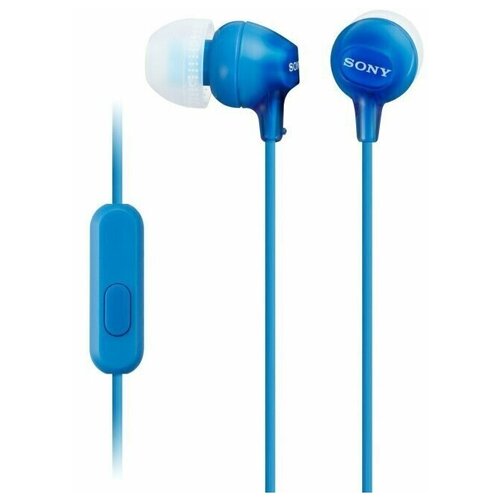фото Наушники sony mdr-ex15ap blue