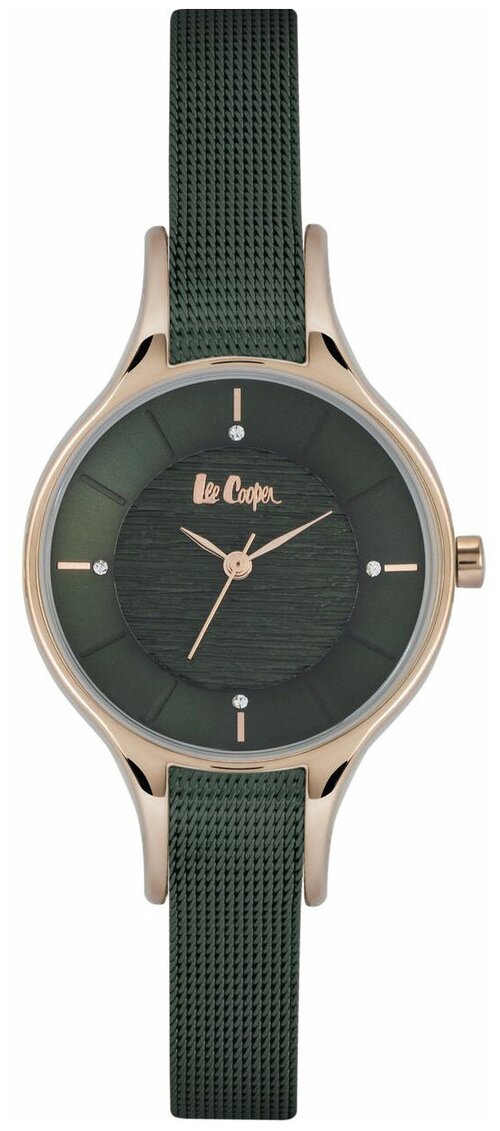 Наручные часы Lee Cooper LC-06817.470, зеленый, розовый