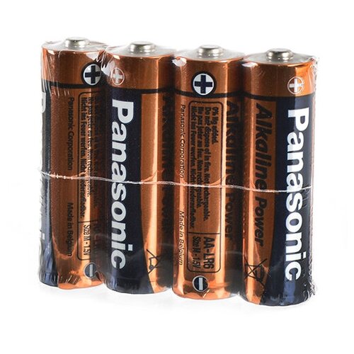 Panasonic Батарейка Panasonic Alkaline Power LR6APB/4P LR6 SR4, 4шт panasonic lr6 alkaline power bl 10 батарейка ут 00000254