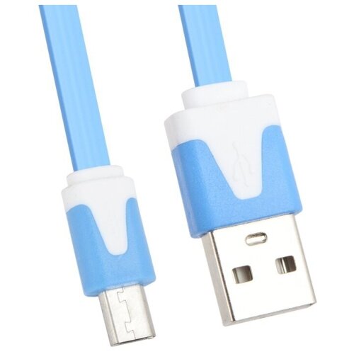 Аксессуар Liberty Project USB - MicroUSB 1m Blue R0003926