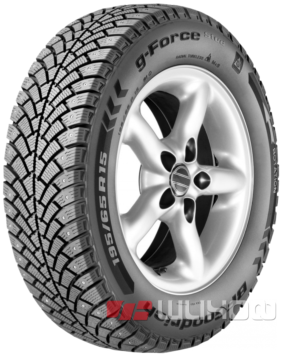 185/60R15 BFGoodrich G-Force Stud шип (88Q)